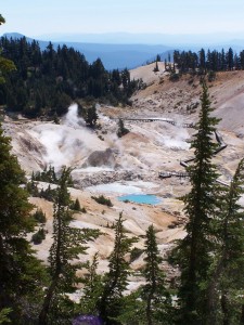 Mt. Lassen, Bumpass Hell - I try to display more serenity than the heart of volcano that exploded, but it's hard sometimes