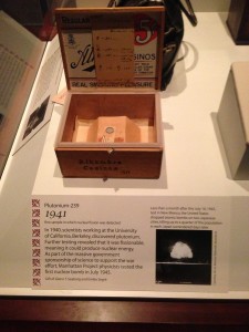 Smithsonian Modern Physics Exhibit - That's a familiar looking box.